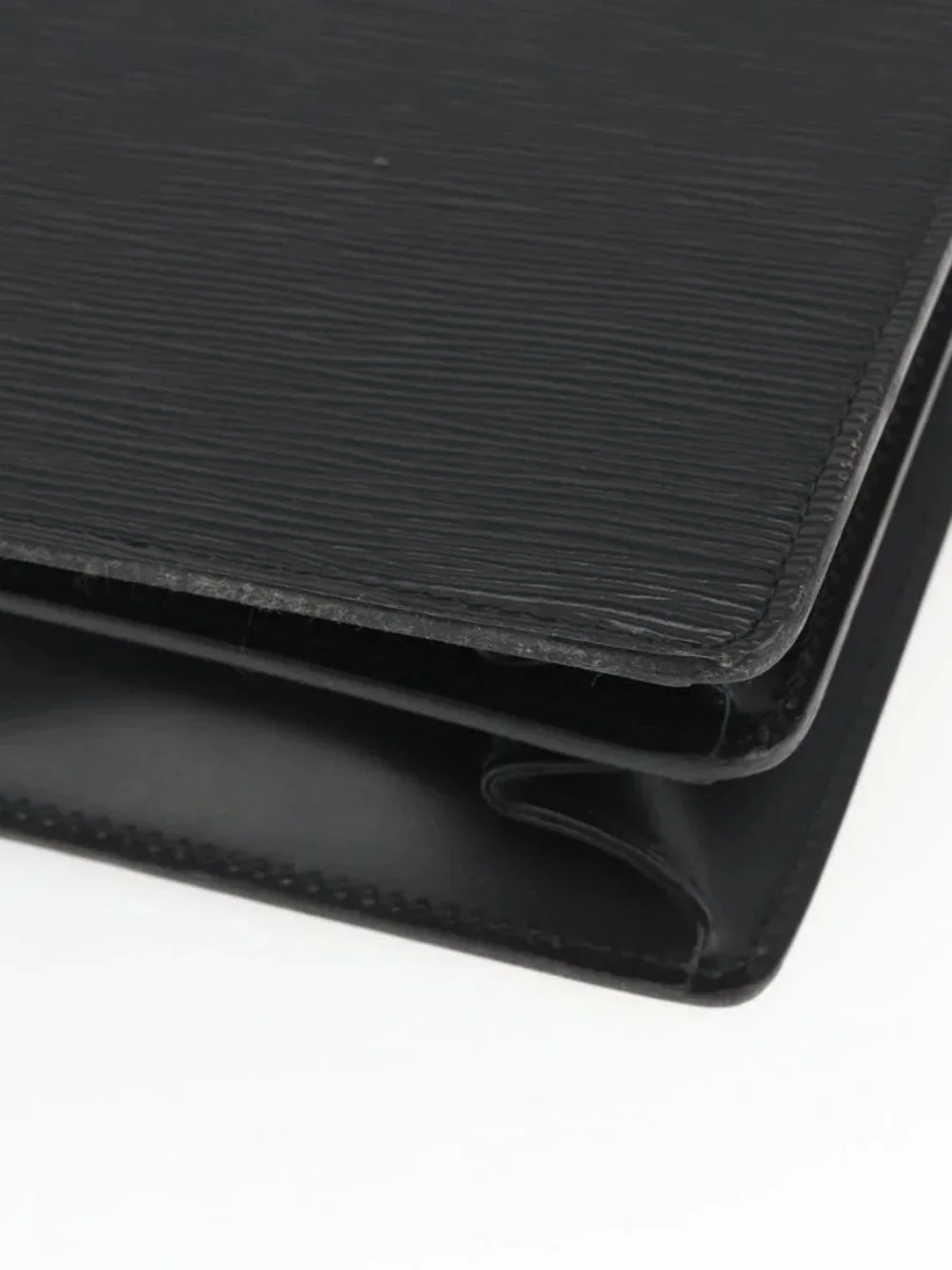 LOUIS VUITTON Epi Serviette Conseiller Business Bag Black